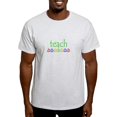 thumbnail image 1 of CafePress - TEACH PEACE Dark T Shirt - Men's Classic Cotton T-Shirts, 1 of 3