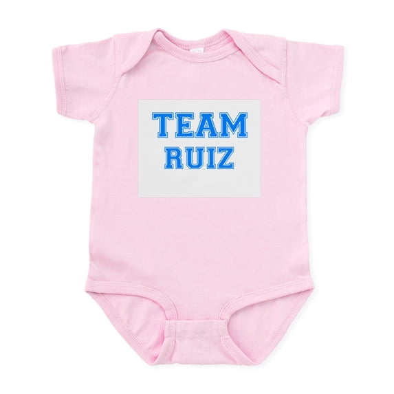 CafePress - TEAM RUIZ Infant Bodysuit - Baby Light Bodysuit, Size Newborn - 24 Months