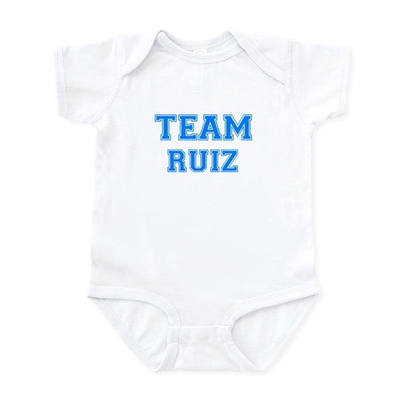 CafePress - TEAM RUIZ Infant Bodysuit - Baby Light Bodysuit, Size Newborn - 24 Months