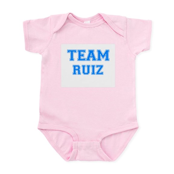 CafePress - TEAM RUIZ Infant Bodysuit - Baby Light Bodysuit, Size Newborn - 24 Months