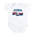 thumbnail image 1 of CafePress - TEAM SERBIA WORLD CUP Infant Bodysuit - Baby Light Bodysuit, Size Newborn - 24 Months, 1 of 4