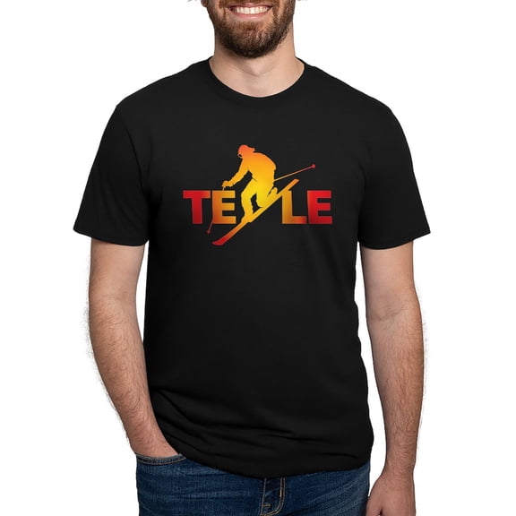CafePress - TELE Vivid Men's Deluxe T Shirt - Mens Tri-blend T-Shirt