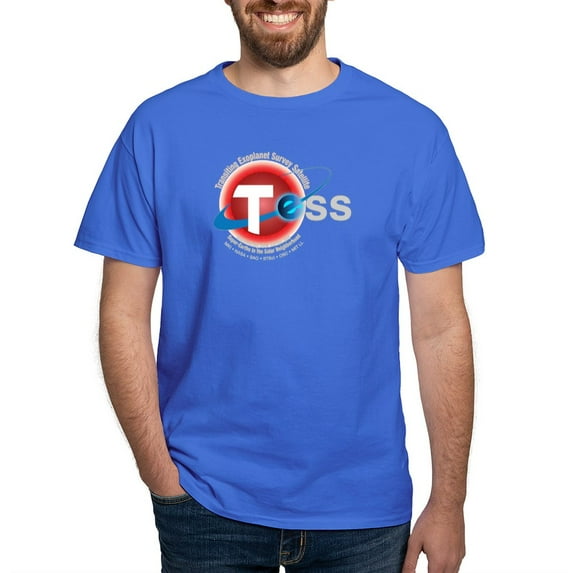 CafePress - TESS Program Logo Dark T Shirt - Men's Classic Graphic Cotton T-Shirt