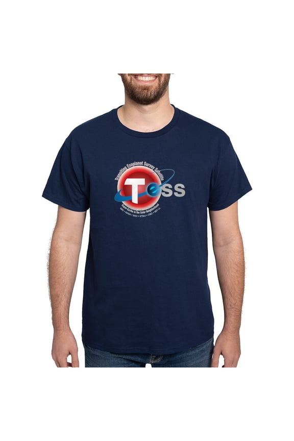 - TESS Program Logo Dark T Shirt - Men's Classic Graphic Cotton T-Shirt