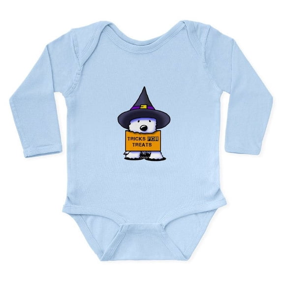 CafePress - TFT Westie Witch Long Sleeve Infant Bodysuit - Long Sleeve Cotton Baby Bodysuit