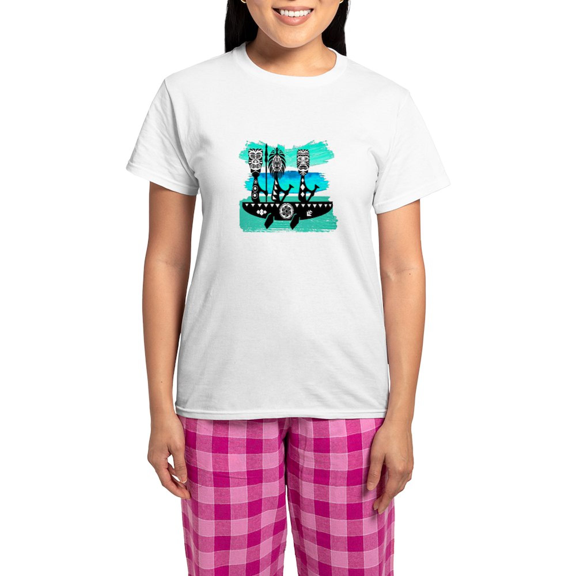 CafePress - THE JOURNEYS ON Pajamas - Women's Short Sleeve Print T ...