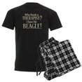 thumbnail image 1 of CafePress - THERAPIST Beagle Men's Dark Pajamas - Men's Dark Loose Fit Cotton Pajama Set, 1 of 7
