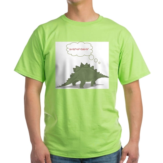 CafePress - THINKING DINO Men's Value T Shirt - Light T-Shirt - CP