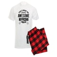 thumbnail image 1 of CafePress - THIS IS WHAT AN AWESOME BOYFRIEND LOOKS LIKE Pajam - Men's Light Pajamas, 1 of 1
