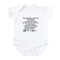 thumbnail image 1 of CafePress - THOMAS JEFFERSON QUOTE Infant Bodysuit - Baby Light Bodysuit, Size Newborn - 24 Months, 1 of 4