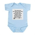 thumbnail image 1 of CafePress - THOMAS JEFFERSON QUOTE Infant Bodysuit - Baby Light Bodysuit, Size Newborn - 24 Months, 1 of 4