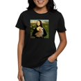 thumbnail image 1 of CafePress - TILE Mona Corgi7b T Shirt - Women's Traditional Fit Dark T-Shirt, 1 of 4