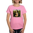 thumbnail image 1 of CafePress - TILE Mona Corgi7b T Shirt - Women's Traditional Fit Dark T-Shirt, 1 of 4