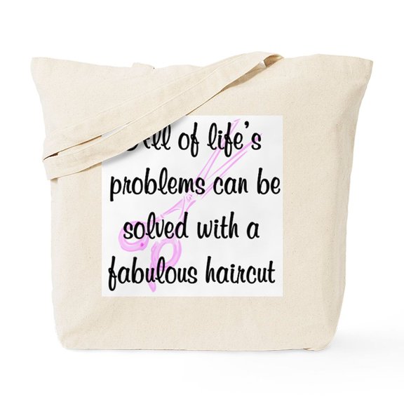 CafePress - TOP HAIR STYLIST Tote Bag - Unisex Canvas Tote Bag, Beige, 1-Piece