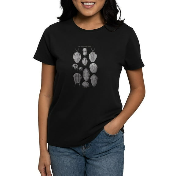 CafePress - TRILOBITES Women's Dark T Shirt - Women's Traditional Fit Dark T-Shirt