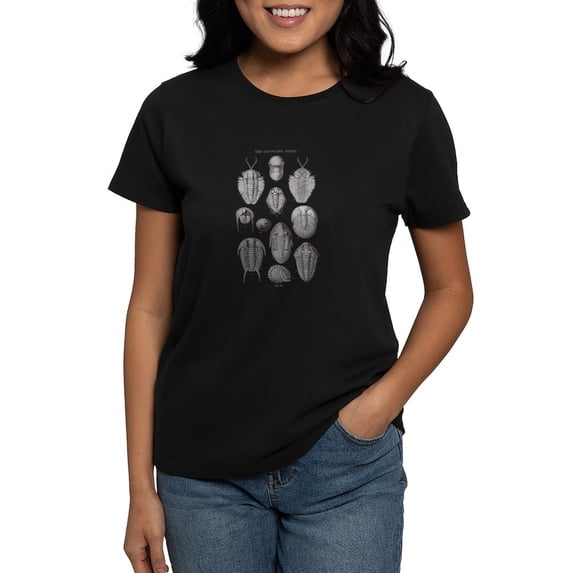 CafePress - TRILOBITES Women's Dark T Shirt - Women's Traditional Fit Dark T-Shirt