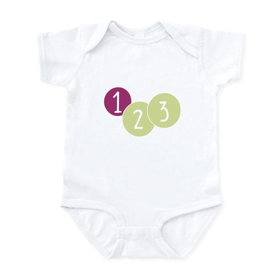 CafePress - TRIPLETS 1 Of 3 Infant Bodysuit - Baby Light Bodysuit, Size Newborn - 24 Months