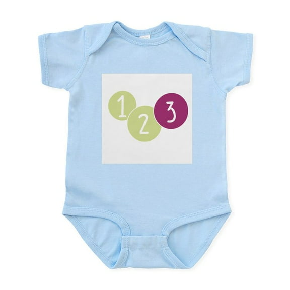 CafePress - TRIPLETS 3 Of 3 Infant Bodysuit - Baby Light Bodysuit, Size Newborn - 24 Months