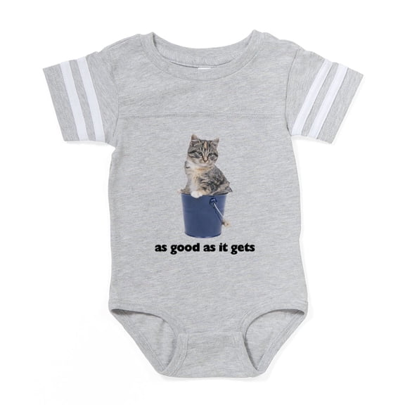 CafePress - Tabby Cat - Cute Infant Baby Football Bodysuit