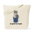thumbnail image 1 of CafePress - Tabby Cat Photo Tote Bag - Unisex Canvas Tote Bag, Beige, 1-Piece, 1 of 8