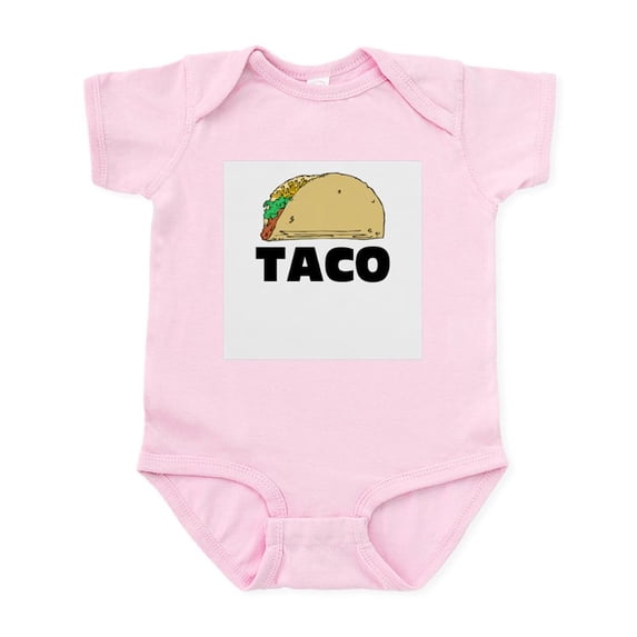 CafePress - Taco Infant Bodysuit - Baby Light Bodysuit, Size Newborn - 24 Months