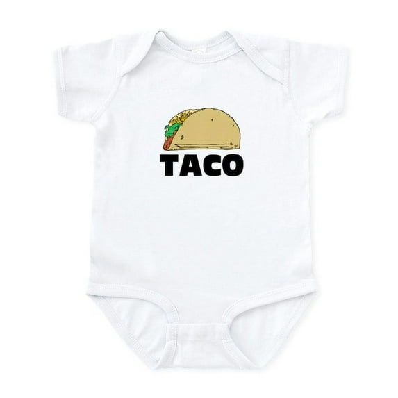 CafePress - Taco Infant Bodysuit - Baby Light Bodysuit, Size Newborn - 24 Months