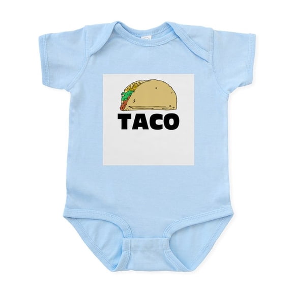 CafePress - Taco Infant Bodysuit - Baby Light Bodysuit, Size Newborn - 24 Months