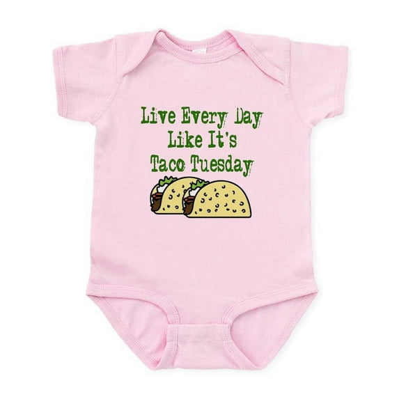 CafePress - Taco Tuesday Infant Bodysuit - Baby Light Bodysuit, Size Newborn - 24 Months