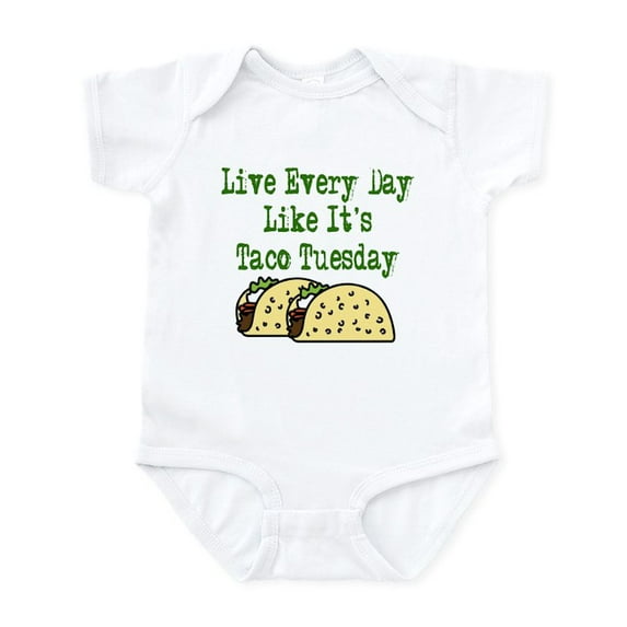 CafePress - Taco Tuesday Infant Bodysuit - Baby Light Bodysuit, Size Newborn - 24 Months