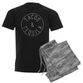thumbnail image 1 of CafePress - Tacos And Tequila Circle Men's Dark Pajamas - Men's Dark Loose Fit Cotton Pajama Set, 1 of 7