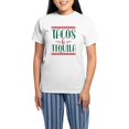 thumbnail image 1 of CafePress - Tacos And Tequila Women's Light Pajamas - Women's Short Sleeve Print T-Shirt and Pants Light Cotton Pajama Set, 1 of 7