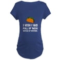 thumbnail image 1 of CafePress - Tacos Emotions Maternity T Shirt - Maternity Dark T-Shirt, 1 of 3