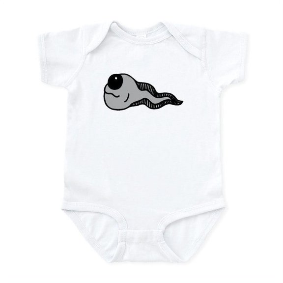 CafePress - Tadpole Body Suit - Baby Light Bodysuit, Size Newborn - 24 Months