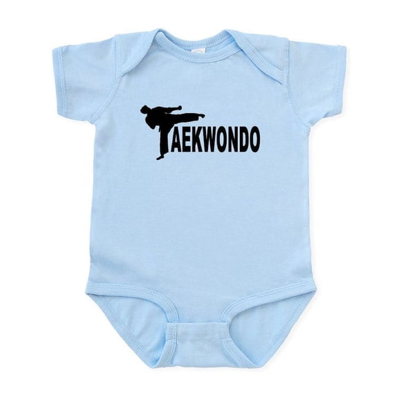 CafePress - Taekwondo Infant Bodysuit - Baby Light Bodysuit, Size Newborn - 24 Months