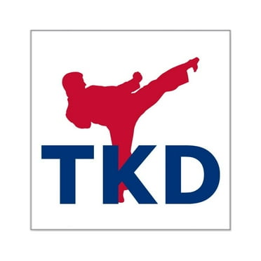 CafePress - Taekwondo Sticker - Square Sticker 3" x 3"