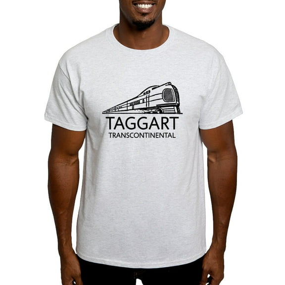 CafePress - Taggart Transcontinental Light T Shirt - Men's Classic Graphic T-Shirt