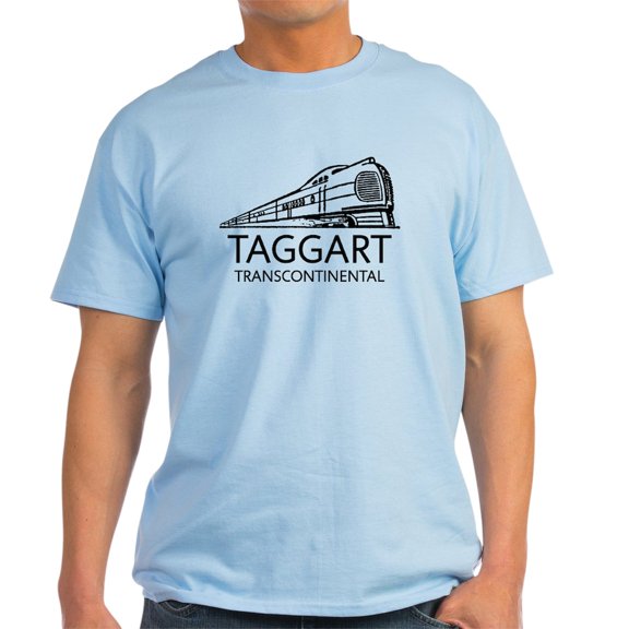 CafePress - Taggart Transcontinental Light T Shirt - Men's Classic Graphic T-Shirt