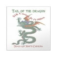 thumbnail image 1 of CafePress - Tail Of The Dragon Sticker - Square Sticker 3" x 3", 1 of 1
