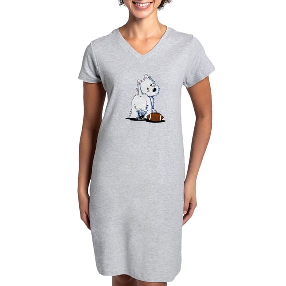 CafePress - Tailgating Westie - Women's Nightshirt
