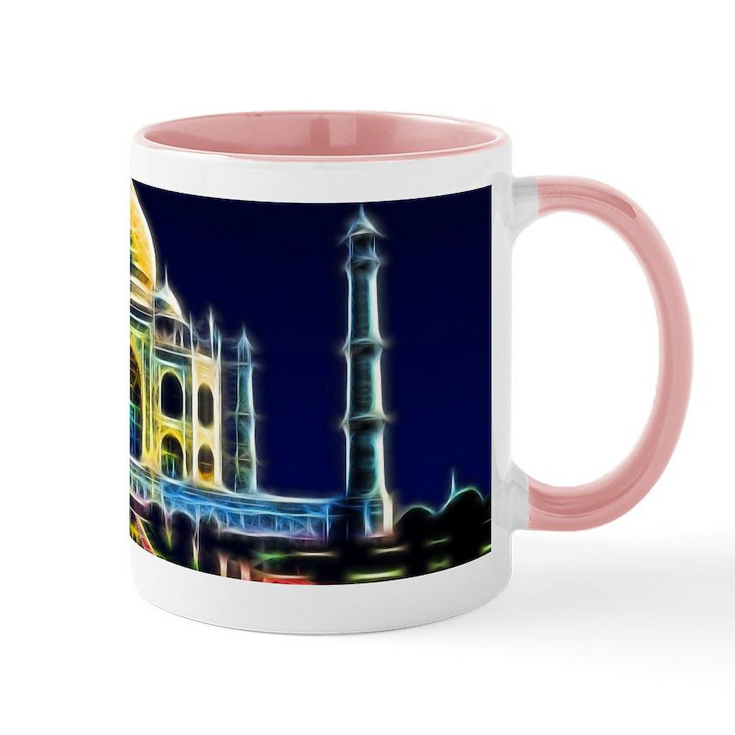 CafePress - Taj Mahal, Agra, India Mug - 11 oz Ceramic Mug - Novelty ...