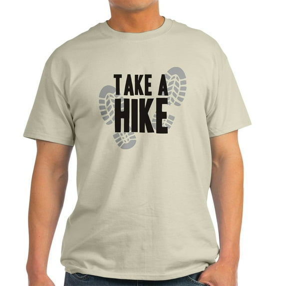 CafePress - Take A Hike Light T Shirt - Men's Classic Graphic T-Shirt