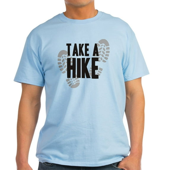 CafePress - Take A Hike Light T Shirt - Men's Classic Graphic T-Shirt