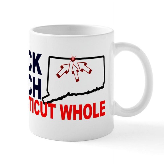 CafePress - Take Back The Notch Large Mugs - 11 oz Ceramic Mug - Novelty Coffee Tea Cup