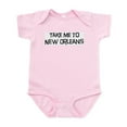 thumbnail image 1 of CafePress - Take Me To New Orleans Infant Bodysuit - Baby Light Bodysuit, Size Newborn - 24 Months, 1 of 4