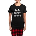 thumbnail image 1 of CafePress - Talk Birdy White:Red Women's Dark Pajamas - Women's Short Sleeve Print T-Shirt and Pants Dark Cotton Pajama Set, 1 of 7