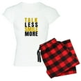 thumbnail image 1 of CafePress - Talk Less Smile More Pajamas - Women's Light Pajamas, 1 of 4