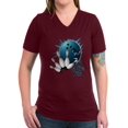 thumbnail image 1 of CafePress - Talk To The Pins Women's V Neck Dark T Shirt - Women's V-Neck Dark T-Shirt, 1 of 1