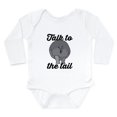 thumbnail image 1 of CafePress - Talk To The Tail Long Sleeve Infant Bodysuit - Long Sleeve Cotton Baby Bodysuit, 1 of 4
