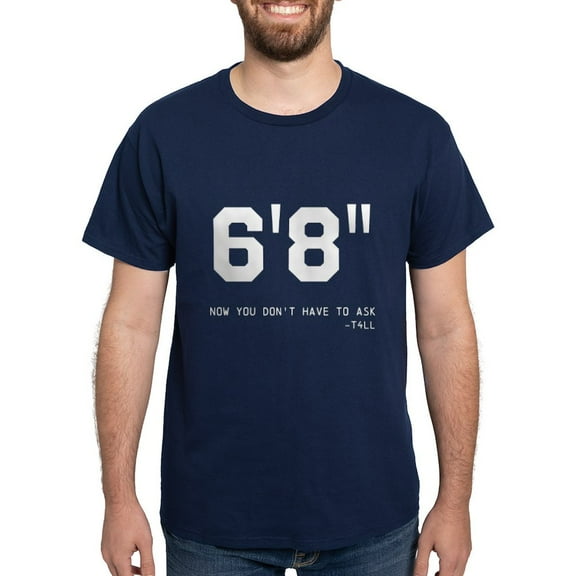 CafePress - Tall Funny Tee Shirt - Men's Classic Graphic Cotton T-Shirt