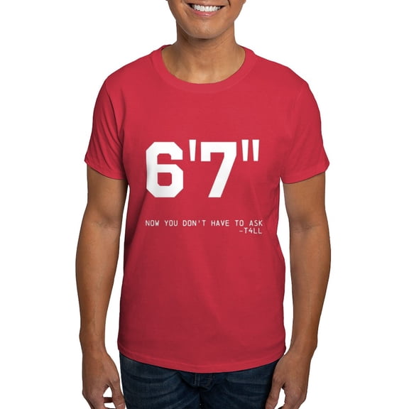 CafePress - Tall Funny Tee Shirt - Men's Classic Graphic Cotton T-Shirt